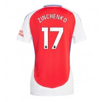 Camisa de time de futebol Arsenal Oleksandr Zinchenko #17 Replicas 1º Equipamento Feminina 2024-25 Manga Curta